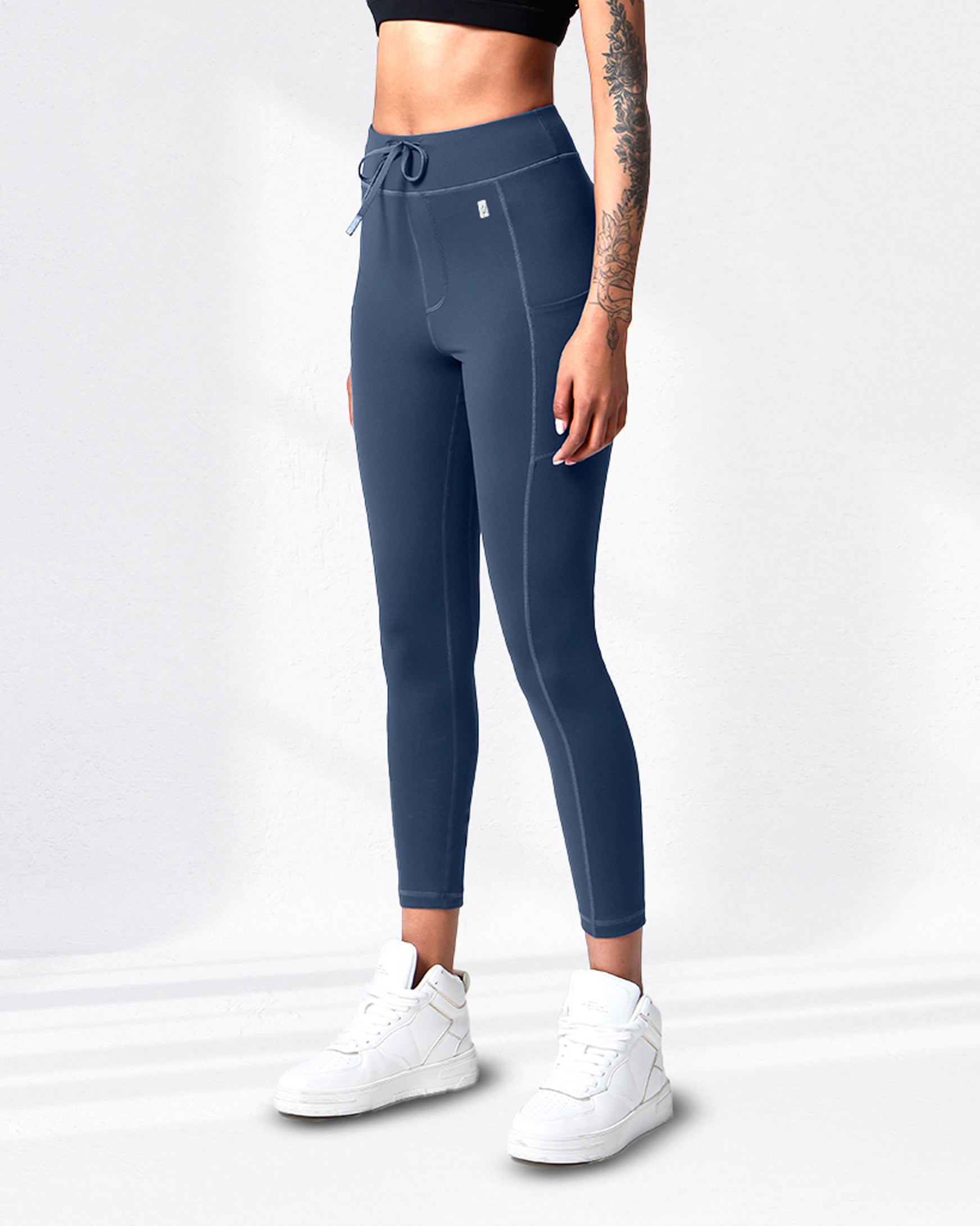 NobleLuxe-Drawstring-Mid-Rise-Leggings-Blue-4